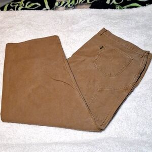 Mens Brown Cabela's Heavy Duty Carpenter Jeans